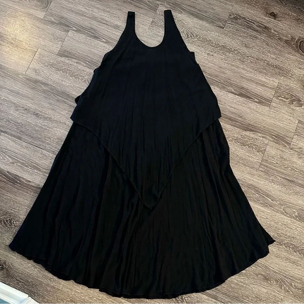 Soussan Designs Vintage Double Layer Maxi Dress